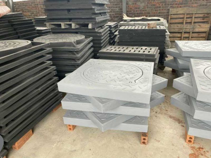 Quy trình sản xuất nắp hố ga Composite