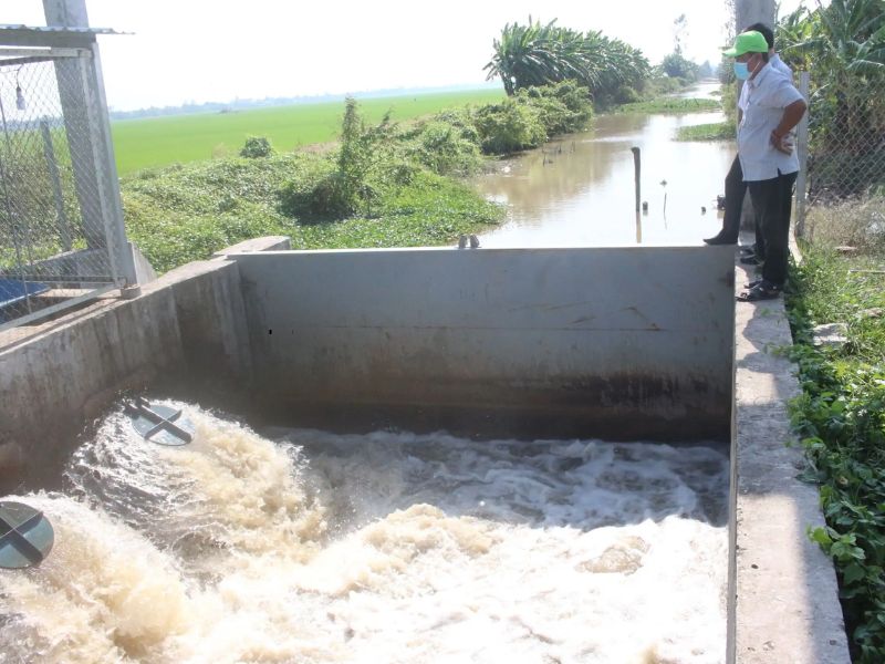 Các giải pháp cấp nước cho vùng ngập mặn hiệu quả