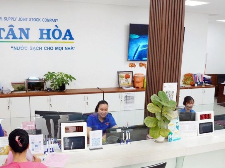 Công ty Cấp Nước Tân Hòa cung cấp nước sạch tại Tân Bình và Tân Phú