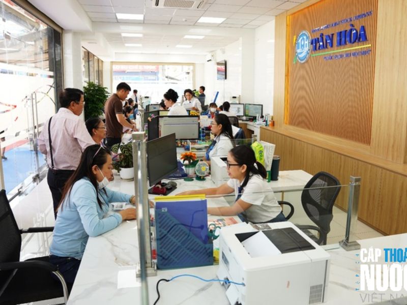 Ngành nghề kinh doanh chính của công ty Cấp Nước Tân Hòa 